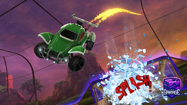 A Rocket League car design from X7-Ha7za