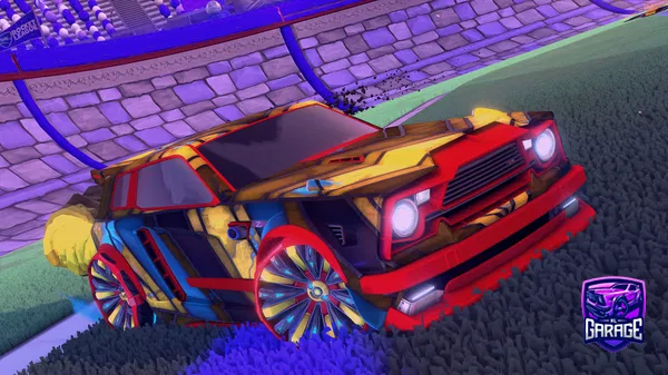 A Rocket League car design from Lexa_S78