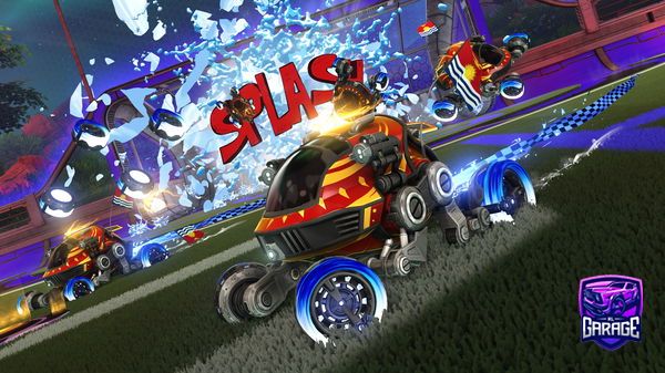 A Rocket League car design from Orgeston