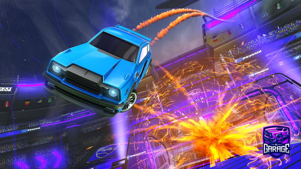 A Rocket League car design from BalddEU
