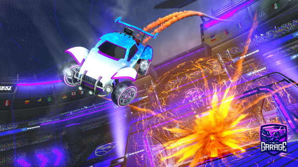 A Rocket League car design from SaibotRn