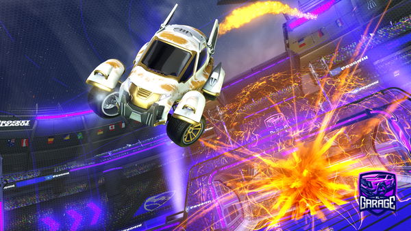 A Rocket League car design from koldfreg