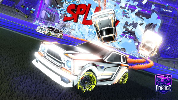 A Rocket League car design from MaxPower2535