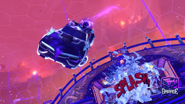 A Rocket League car design from SansGold
