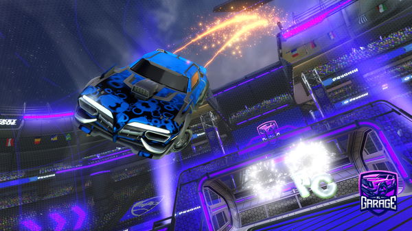 A Rocket League car design from Alvarito724