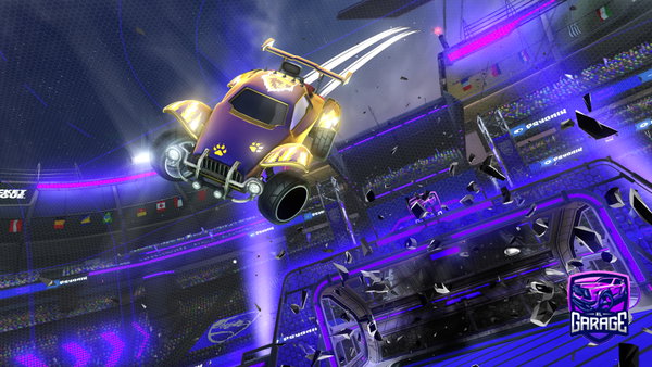 A Rocket League car design from Gagahduhehshsgtdg