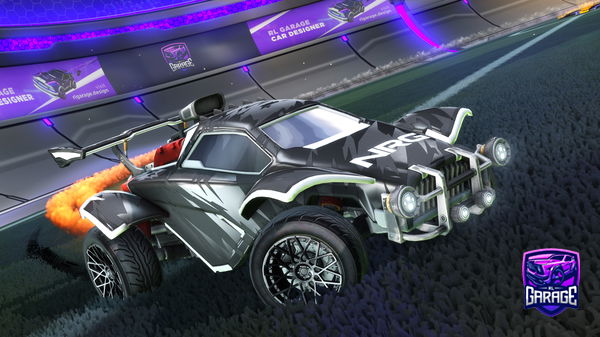 A Rocket League car design from AvtoVAZ