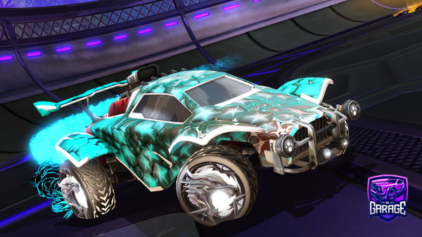 A Rocket League car design from GirlWithAGun20
