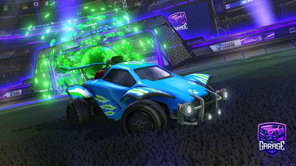 A Rocket League car design from Games_of_Fox