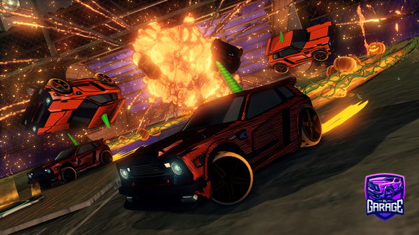 A Rocket League car design from NightJunior72