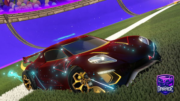 A Rocket League car design from Csoltokrisz