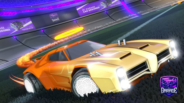 A Rocket League car design from Nigg_Btw