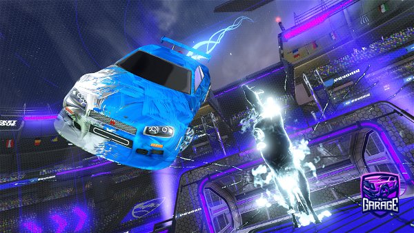 A Rocket League car design from Aollie324_on_pc