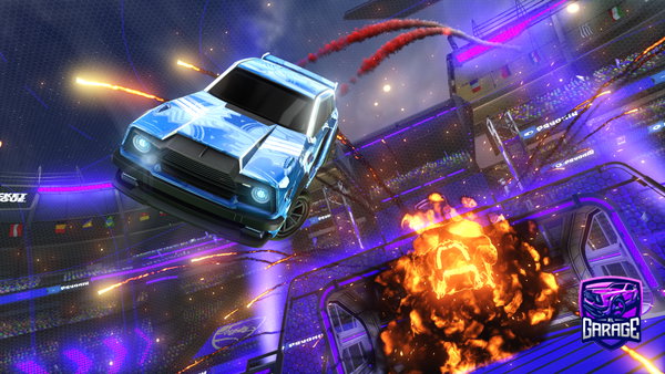 A Rocket League car design from SseanGamer6