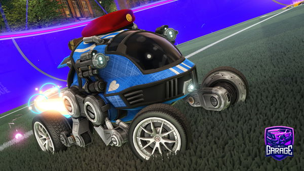 A Rocket League car design from sevabfb