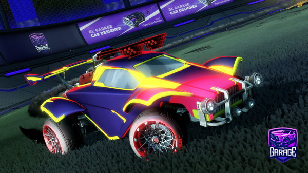 A Rocket League car design from 1stburtonboy06