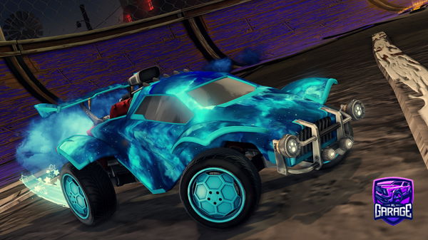 A Rocket League car design from chio11