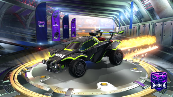 A Rocket League car design from H3ROICM4N