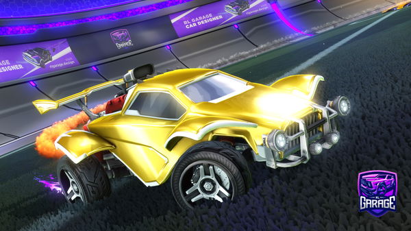 A Rocket League car design from Caroon-The-Trader