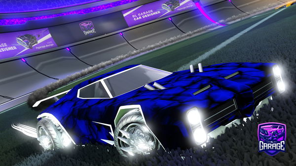A Rocket League car design from YT_MisTik