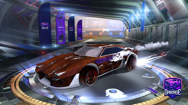 A Rocket League car design from MrTeaYT