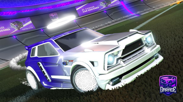 A Rocket League car design from Zertox_83