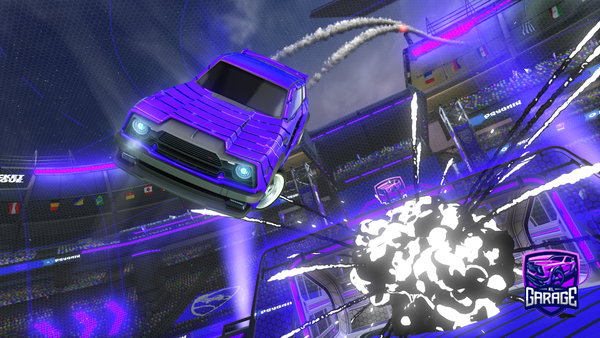 A Rocket League car design from Rcortez09