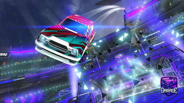 A Rocket League car design from waleedraid