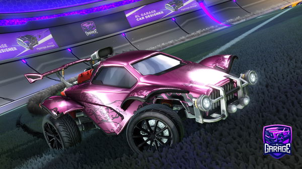 A Rocket League car design from Fennec__18