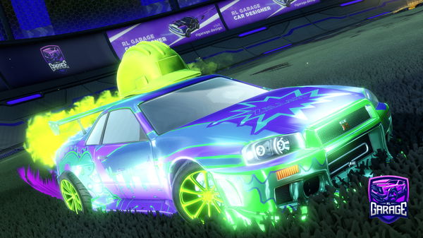 A Rocket League car design from Pj_sqaud