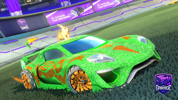 A Rocket League car design from T-Crafter