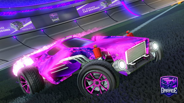 A Rocket League car design from NRG_dhidby