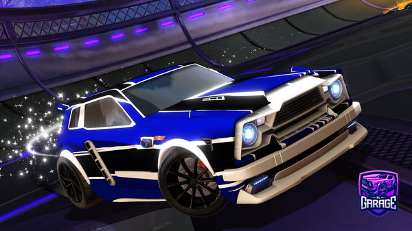 A Rocket League car design from Pulse_Volta