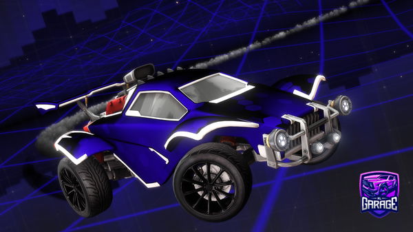 A Rocket League car design from TrulyKuzo