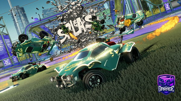 A Rocket League car design from Acostonho17ss