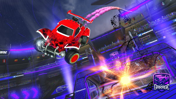 A Rocket League car design from cole_goat