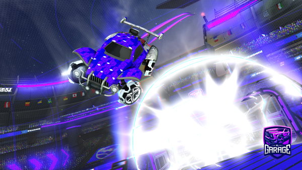 A Rocket League car design from MetalPeach