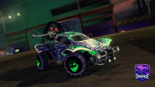 A Rocket League car design from Hutch_RL