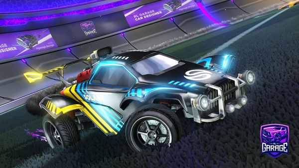 A Rocket League car design from Kekeluipa