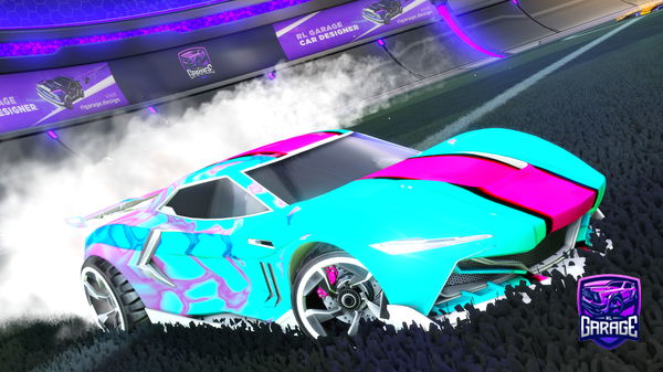 A Rocket League car design from Pearlviper13