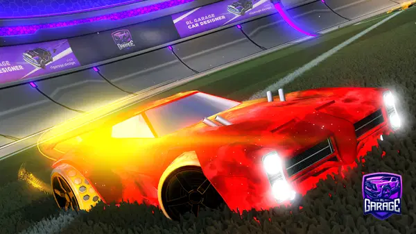 A Rocket League car design from Wingfeather
