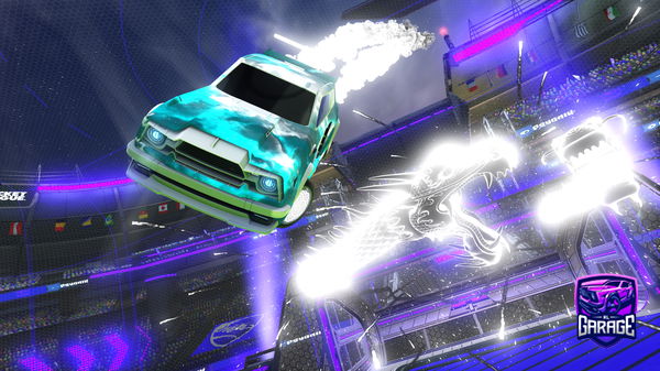 A Rocket League car design from GummyBears11