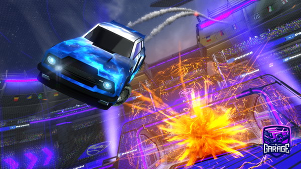A Rocket League car design from Luckylayke