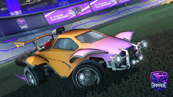 A Rocket League car design from Ayronik