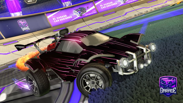 A Rocket League car design from C4LUM2K7