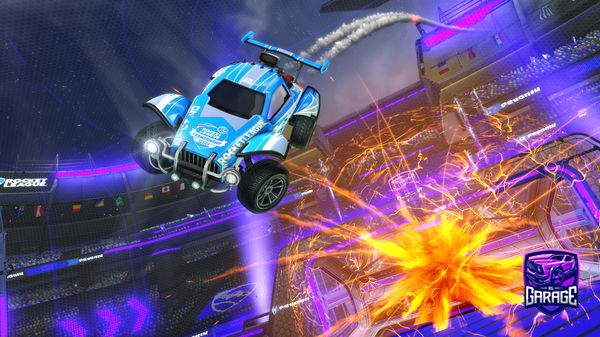 A Rocket League car design from User37482731