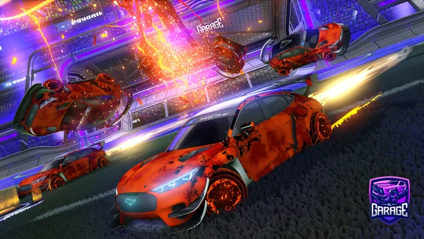 A Rocket League car design from McWishy