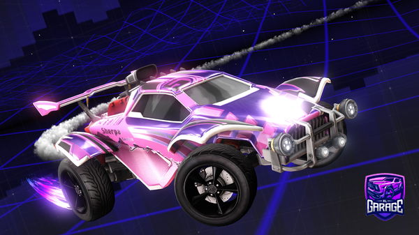 A Rocket League car design from midnight9402