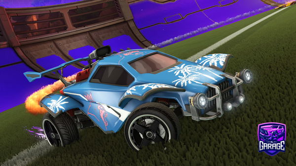 A Rocket League car design from 123123shl