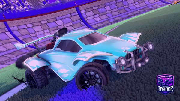 A Rocket League car design from lagoda_rl